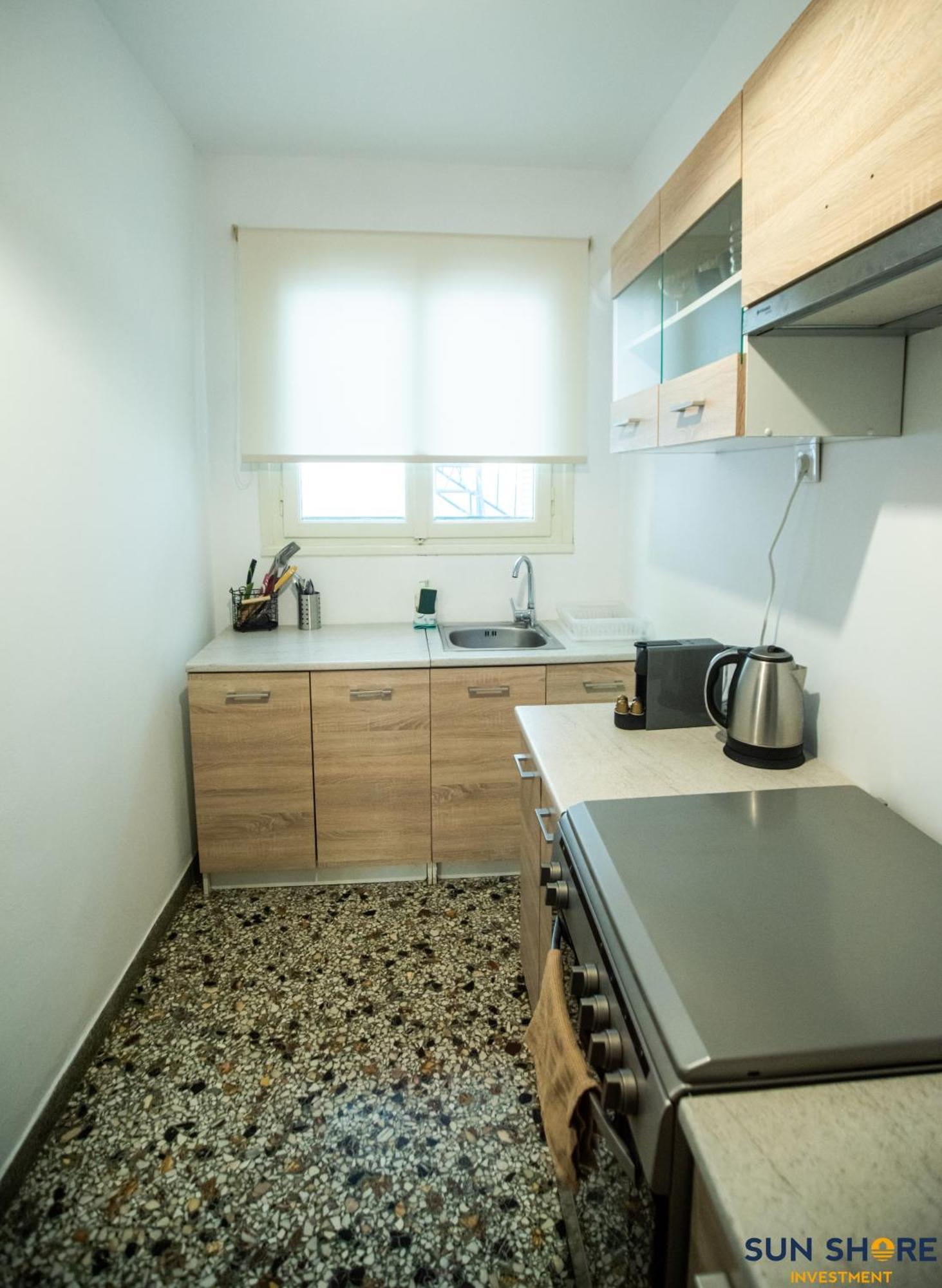 Explore Greece From Apartment With Private Garden Chalkís Kültér fotó