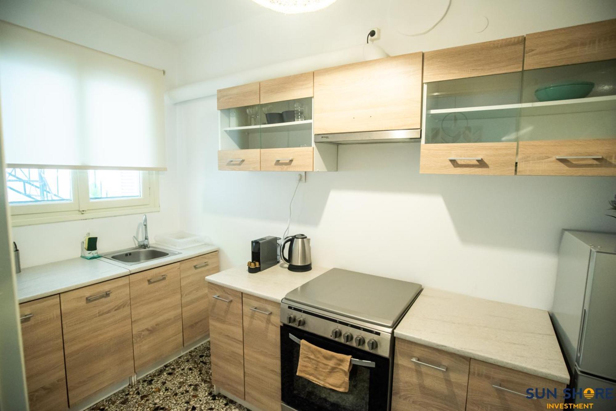 Explore Greece From Apartment With Private Garden Chalkís Kültér fotó